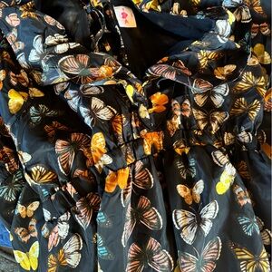 Butterfly maxi dress